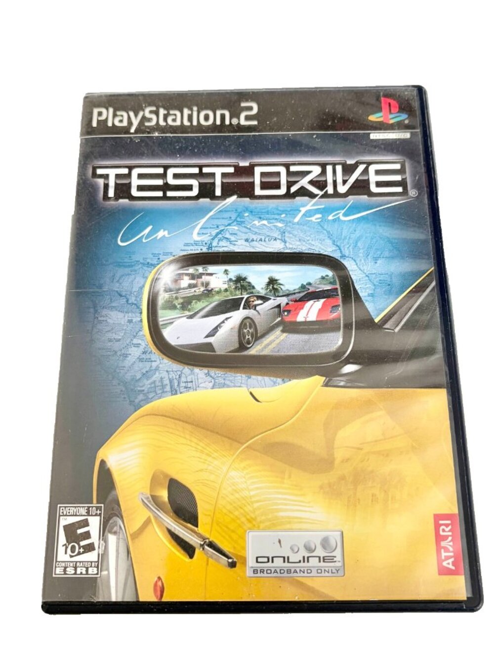 Test Drive Unlimited PlayStation 2 PS2 Game Complete in Case Racing Atari 2006